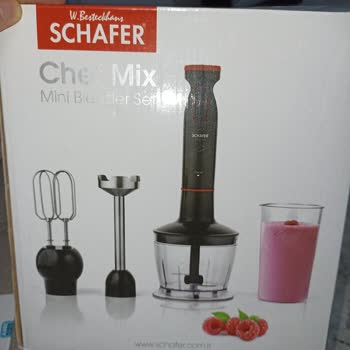 Schafer Mikser Seti Bozulması Çok Kullanmadığımız Halde