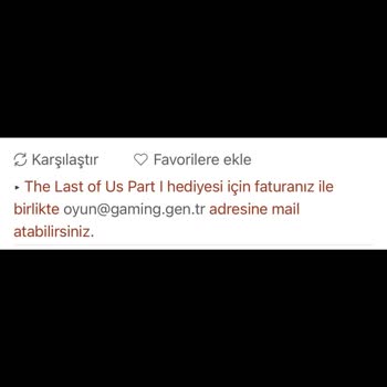 AMD Radeon The Last Of Us Part 1 Hediyesi