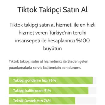 İnsan Sepeti TikTok Takipçi Satın Aldım Gelmedi