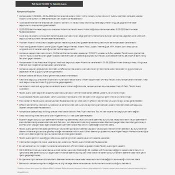 Akbank'ın %0 Faizli Kredi Kampanyası Hakkında Şikayetim