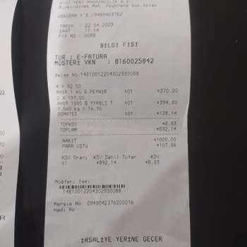 A101 E Fatura Çıkmaması