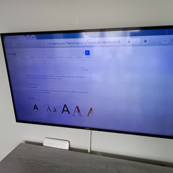 Samsung LED TV Yuvarlak Işık Sorunu