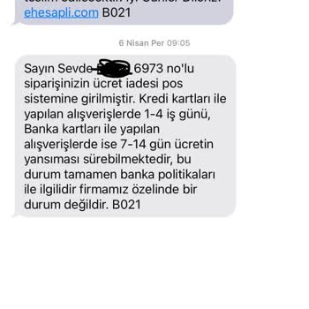 Ehesaplı Ücret İadesi Yapılmıyor