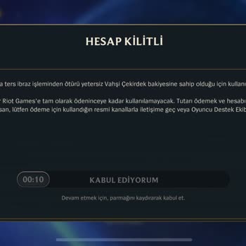 Riot Games Wild Rift Ters İbraz Şikayet