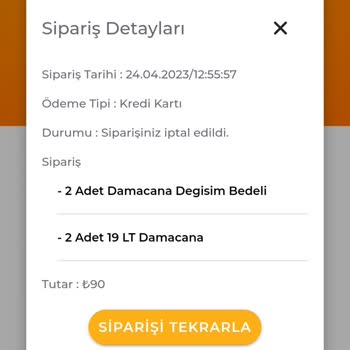 Saka Su Siparişinde Sorun Yaşandı