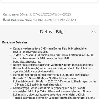 Garanti BBVA Bonus Kart Yine Kampanya Sözünü Tutmadı