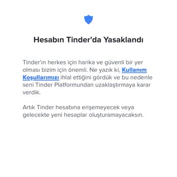 Tinder Tinerde Ban Yedim