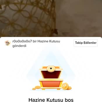 TikTok'ta Atılan Sandik Alamıyorum