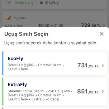 Enuygun.com Bilet Değişikliği Hakkımın Uygulanmaması