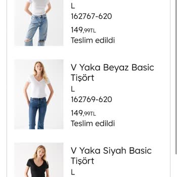 Mavi Basic Tshirt Boy Uzunluk Farkı