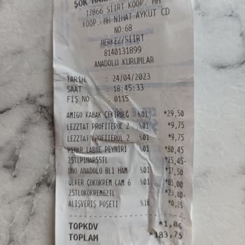 Şok Marketler Lezztat Marka Profiterol Bozuk Çıktı