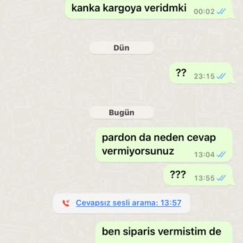 Yasinpuffshopp (Instagram) Puf Siparişi Verdim Ama Ürün Gelmedi