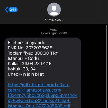 Kamil Koç Gelmeyen Otobüs/Yapılmayan Bilet İadesi