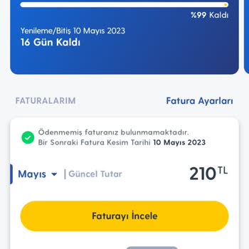Turkcell Fatura Aşım 1 GB