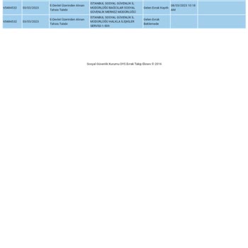 SGK EYT Evrak Takibi