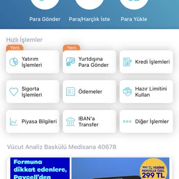 Paycell Hazır Limit Arttırılması