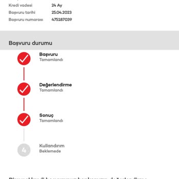 Akbank Onaylanan Kredi Tutarı