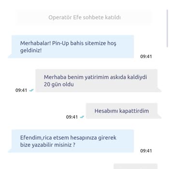 Pin-Up.Bet Para Askıda Kaldı