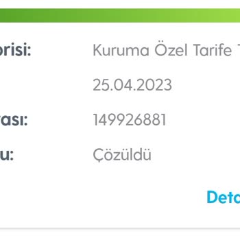 Turkcell Tarife Taahhüdümün Yenilenmesi