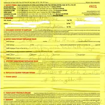 Onur Mühendislik Vaillant Onur Mühendislik Doğalgaz Sözleşmesi