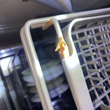 LG Dishwasher Gathered Rust And Leaving Traces On My Dishes