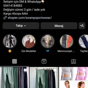 Swampsportswear (Instagram) Kalitesiz Ürünü