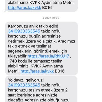 Feshane Aras Kargo Şubesi Dağıtım Bilinmezliği