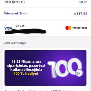 Getir Kampanya İçeriği Karmaşası