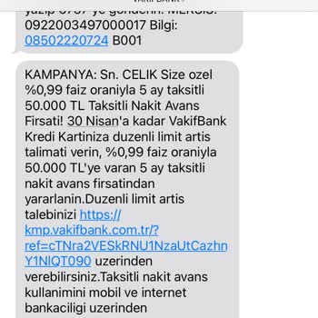 VakıfBank Sözünü Tutmayan Bir Banka Oldu. Taahhüdünü Gerçekleştirmiyor