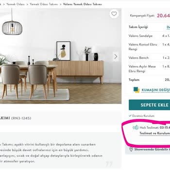 Vivense Teslimat Tarihi Yalanı