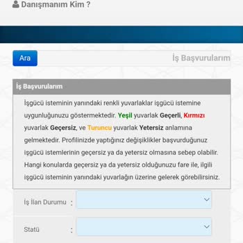 Sağlık Bakanlığı İŞKUR İş Başvurusu Gözükmüyor