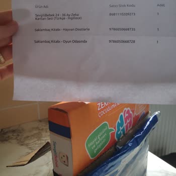 Sevgilibebek.com Satıcı Eksik Ürün Gönderdi