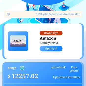 Amazon Komisyon Uygulaması )
