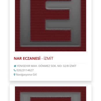 Türk Eczacılar Birliği Nöbetçi Eczanede Bulunmayan İlaçlar