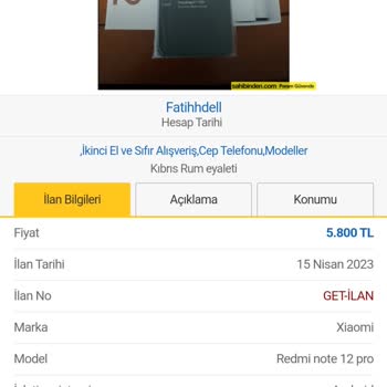 Sahibinden.com Güvenli Ödeme