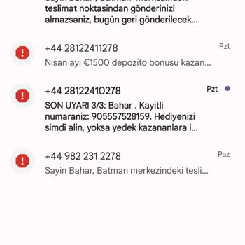 PTT Kargo İPhone Çekilişi Kazandınız Adı Altında Hesabımdan Para Çekildi.