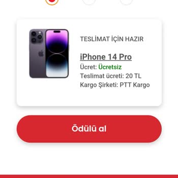 PTT Kargo İPhone Çekilişi Kazandınız Adı Altında Hesabımdan Para Çekildi.