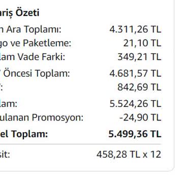 Amazon'da İndirime Giren Ürünler