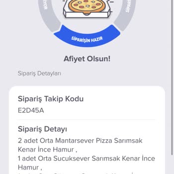 Domino's Pizza Siparişinde Sarımsak Kenar Talebimiz Kabul Edilmedi