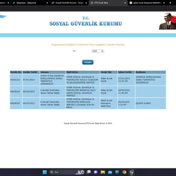 EYT SGK Gelen Evrak Dosyasına Kaldırılmış İşleme Alındı Ne Demek