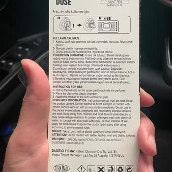 Falkon Autokit Araç Oto Kokusu Araç Konsol Kilit Düğmeyi Eritmesi