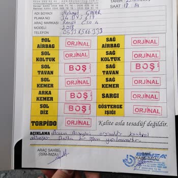Otorapor Expert Yaptırdık Mağdur Olduk Her Firma İşin Ehli Değil