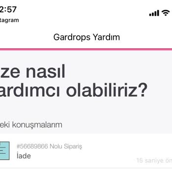 Gardrops Defolu Ürün İadesini Kabul Etmedi Üstüne Otomatik Onayladı