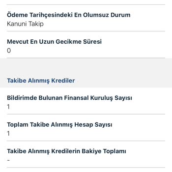 Findeks Yasal Takip Kaldırma