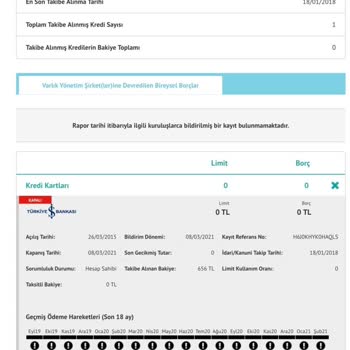 Findeks Yasal Takip Kaldırma