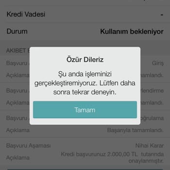 Garanti BBVA Garanti Şu Anda İşleminiz Gerçekleştiremiyoruz