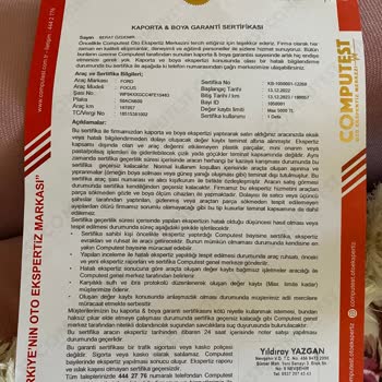 Computest Oto Ekspertiz Exper Hatasını Kabul Etmiyor