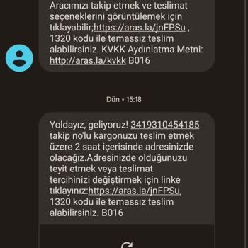 Aras Kargo Geciken Teslimat