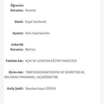 İstanbul Üniversitesi Ders Kaydım Yenilenmedi