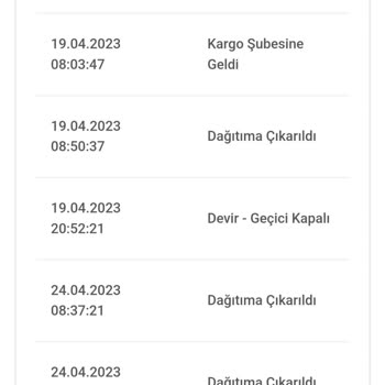 A101 Ürün Teslim Edilmedi